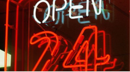 open 24/7